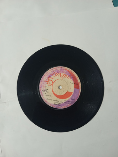Vinilo Single De Rabito -- Cual Es Tu Nombre( S117-i197-u83 (Usado)