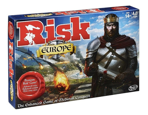 Risk Europa Premium Hasbro Gaming (versión Ingles)