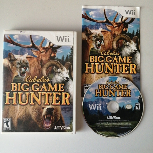 Cabelas Big Game Hunter Para Tu Wii 