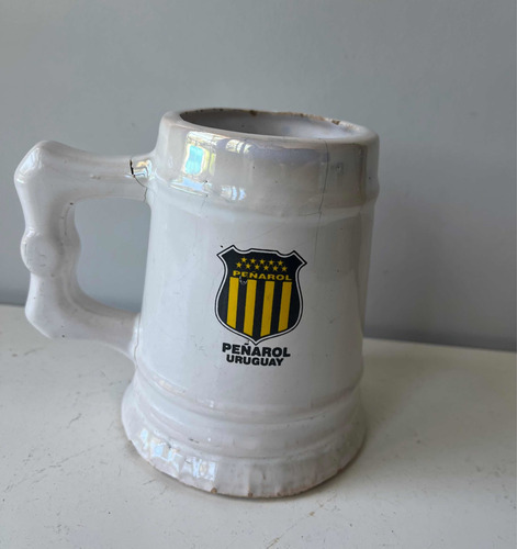 Jarra Con Escudo De Peñarol