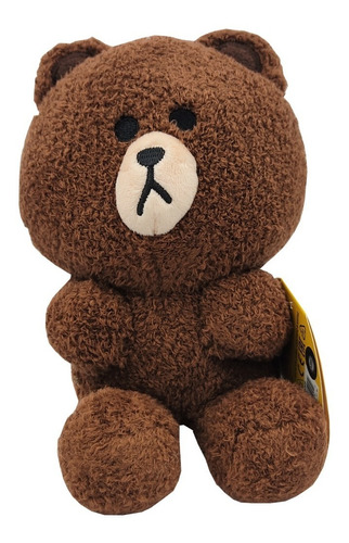 Oso Peluche Line Friends 18 Cm Brown  Meme Original