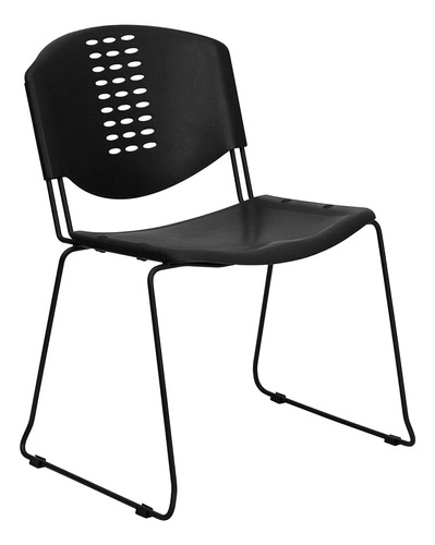 Flash Furniture Serie Hercules Silla Apilable De Plástico Ne