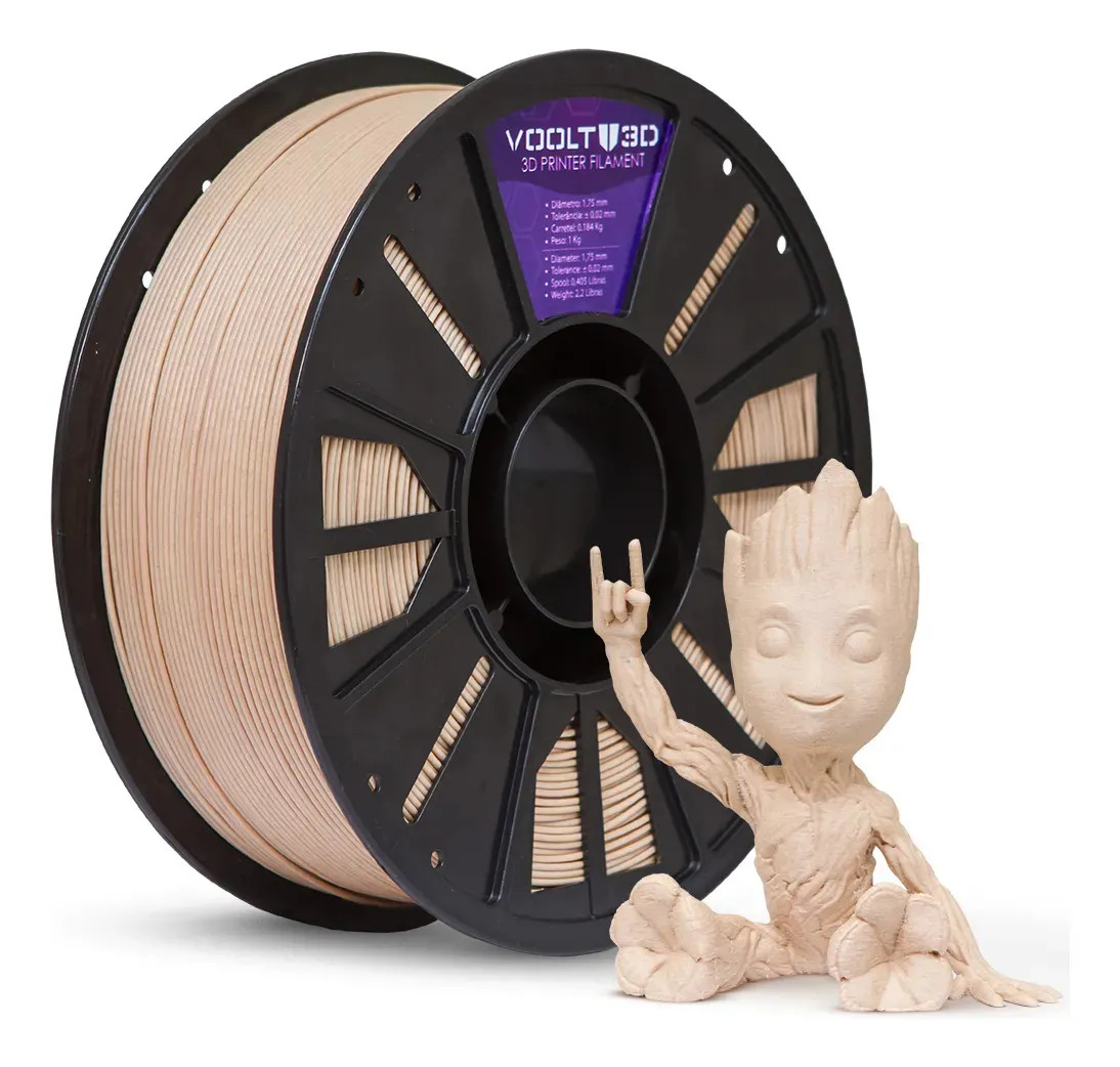 PLA Voolt3D 1kg Marrom