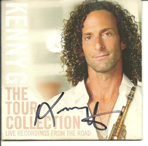 Cd Autografiado Por Kenny G Y Su Banda Y Entrada