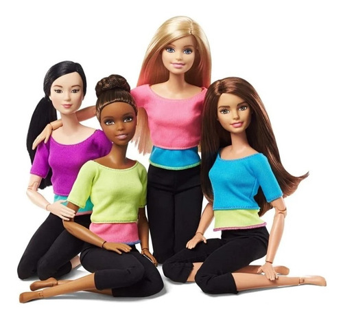 Imagem 7 de 8 de Barbie To Move Top Roxo Cab. Preto Oriental Ms