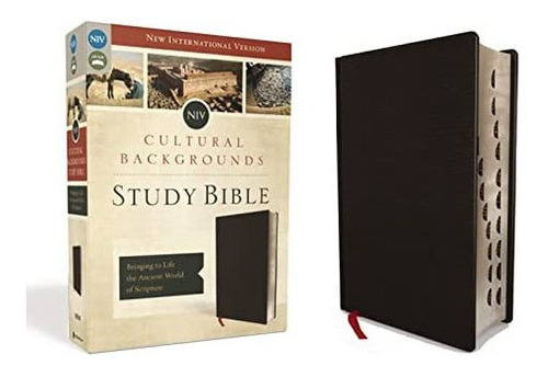 Libro: Niv, Cultural Backgrounds Study Bible, Bonded Black,