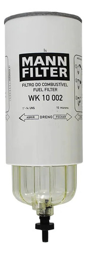 Filtro Trampa Agua Mann Filter Wk10002/1x Volvo Volkswagen 