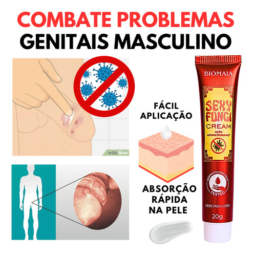 Muita Coçeira Na Virilha Kit 2 Pomada Intima Creme Intimo