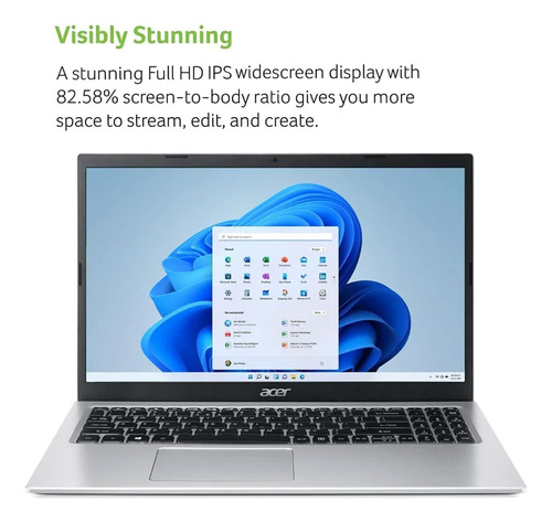 Laptop Acer Aspire 3 15.6 Fhd Core I3-1115g4 36gb Ram 1tb
