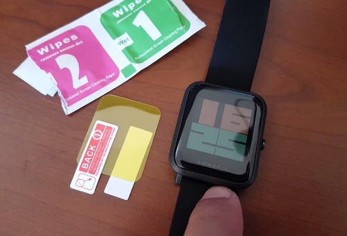 Imagem 3 de 4 de Kit 2 Películas Xiaomi Amazfit Bip / Bip Lite