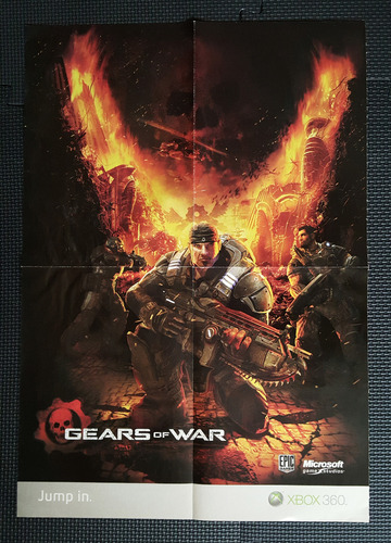 Poster Gears Of Wars Edición Especial Emergence Day 2006