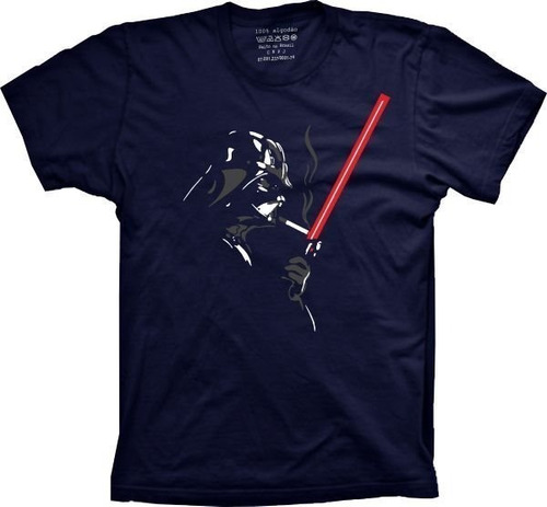 Camiseta Plus Size Star Wars - Darth Vader - Sabre De Luz