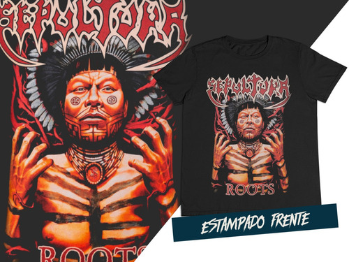 Camiseta Thrash Death Speed Metal Sepultura C9