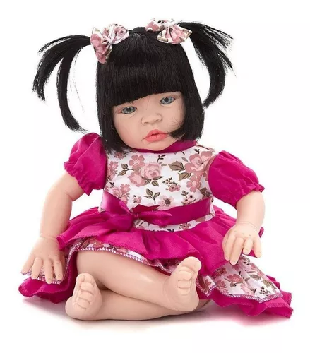 Boneca Tipo Bebe Reborn Barato Sid-nyl