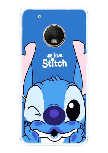 Capinha Compatível Motorola G5 Plus Stitch Love