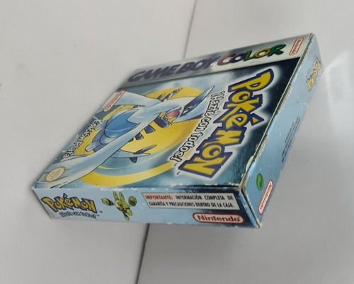 Pokémon Plata Silver Nintendo Game Boy Color Lugia Español (Usado)