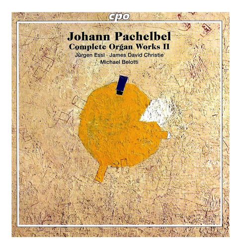 Cd: Pachelbel: Complete Organ Works Vol 2