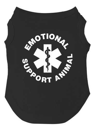 Emotional Support Animal Dog Tee Shirt Sizes For Puppies, T.