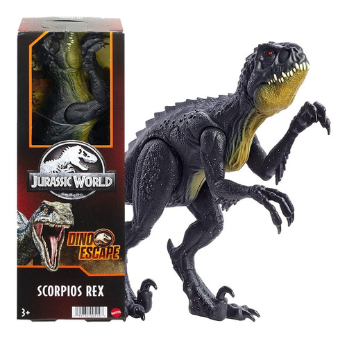 Dinossauro Scorpios Rex Jurassic World - Dino Escape Mattel