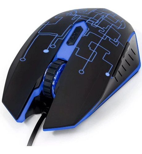 Mouse Gamer Iluminado Mo-501 Vorago Usb Optico 3200 Dpi