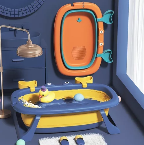 Bañera Plegable para Bebés Tina de Baño Cangrejo WI5