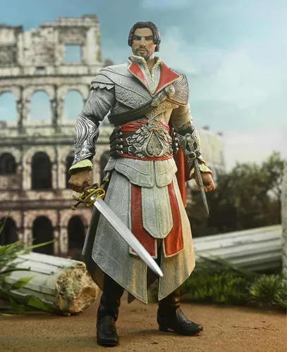 Ezio Auditore Figura Assassins Creed Brotherhood Neca 18 Cm