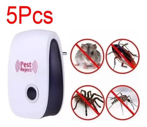 Repelente Ultrasónico De Mosquitos, Cucarachas, Ratas,