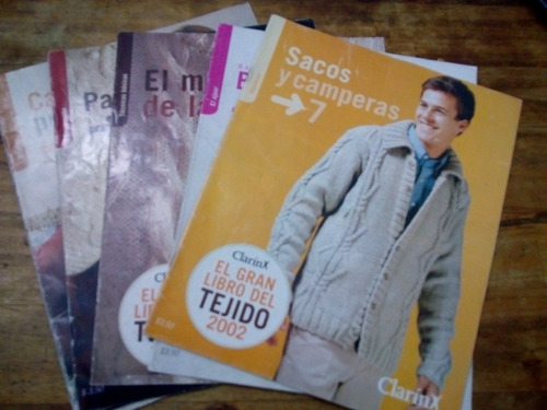 El Gran Libro Del Tejido 2002 Clarin Fasciculos 6,7,9,12(35)