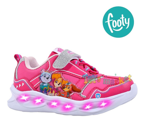 Zapatilla Con Luces Peppa Pig Frozen Paw O Cars Disney Footy