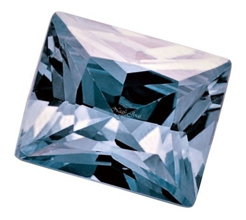 Elegantíssima Água Marinha Pedra Preciosa / 7x9mm / 2,4cts.