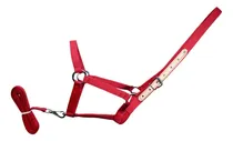 Comprar Cabresto Vermelho Para Cavalo Quarto De Milha Com Regulagem