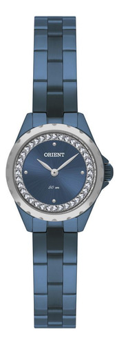 Relógio Orient Feminino Mini Azul 22mm - Fass0007 D1dx
