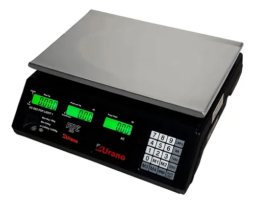 Balança Urano Pop-z Eco 31kg - Bateria - Cor Preto