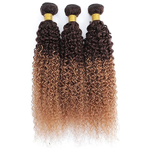 Ombre Brazilian Curly Hair 3 Packs 18 20 22 Brazilian 3n5qu