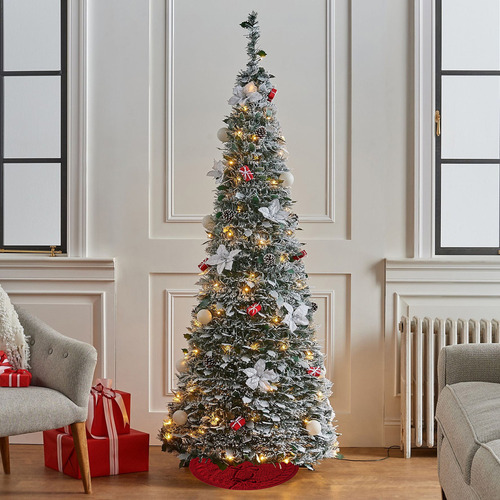 Faldón De Árbol De Navidad De Punto