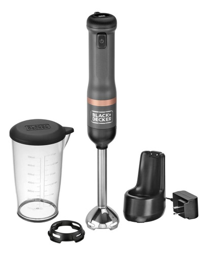 Black+decker Kitchen Wand Immersion Blender Handheld, Con Ba