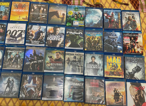 Coleção Filmes Blu-ray 53 Filmes Selecionados Com Capas