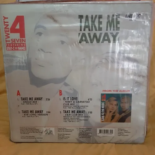 Vinilo Twenty 4 Seven Stay C Nancy Take Me Away D1 (Usado)