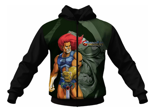 Campera Thundercats Leono Anime  Retro Fullprint