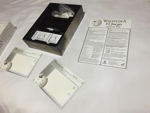 Wikipedia El Juego Acerca De Todo Juego De Mesa (incompleto (Usado)