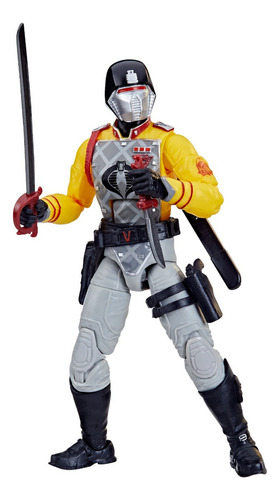 Boneco Python Crimsom Guard F7732, serie clasificada G.i Joe, 15 cm, Hasbro