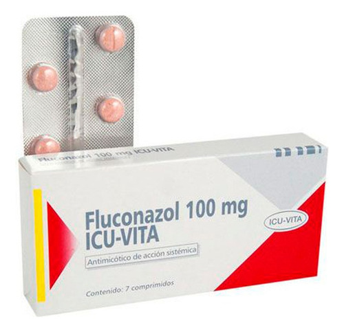 Fluconazol Icu-vita® 100 Mg X 7 Comprimidos