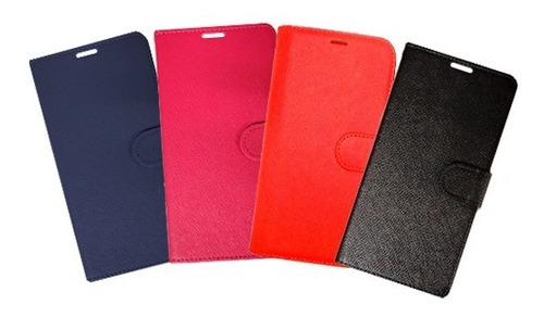 Funda Estuche Para Motorola Linea Moto E + Vidrio Templado Color Rosa E5 PLAY