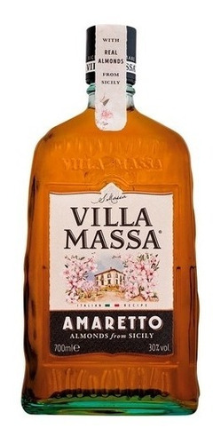 Licor Amaretto Fino Amêndoas Villa Massa Garrafa 700ml