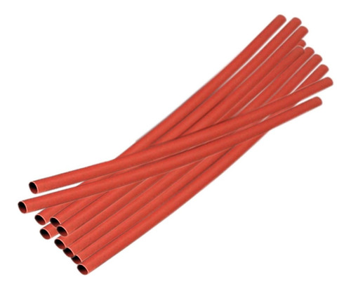 Termoencogible Termocontráctil Para Cable 7mm Rojo 1,20 Mts