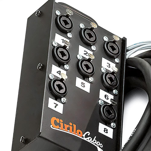 Medusa 8 Vias Com Conectores Combo - Cirilo Cabos 2 Mts