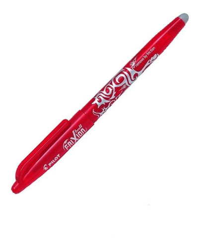 Lápiz Gel Frixion Ball Punta Fina 0.5mm Rojo Pilot