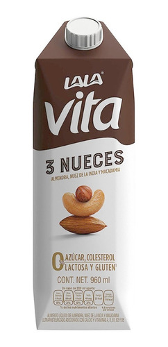 3 Lala Vita 3 Nueces, Almendra, Nuez De La India Y Macadamia