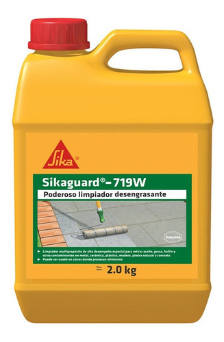 Sikaguard 719 W Poderoso Limpiador Desengrasante 2kg