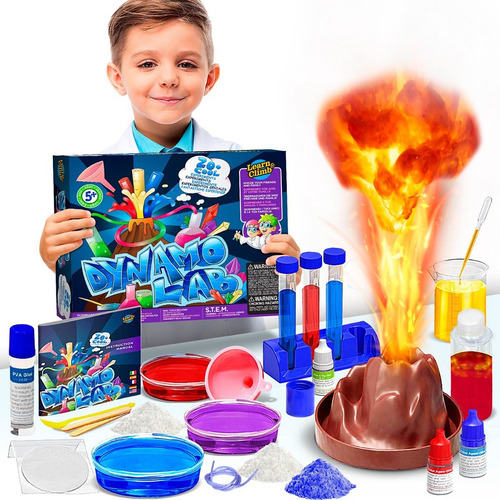 Imagen 6 de 6 de Science Kit For Kids - 21 Experiments Science Set, Great Gif